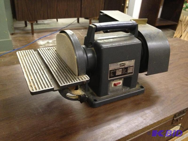 lot 66 image: AMT 6 Disc Sander & 2 Belt Sander