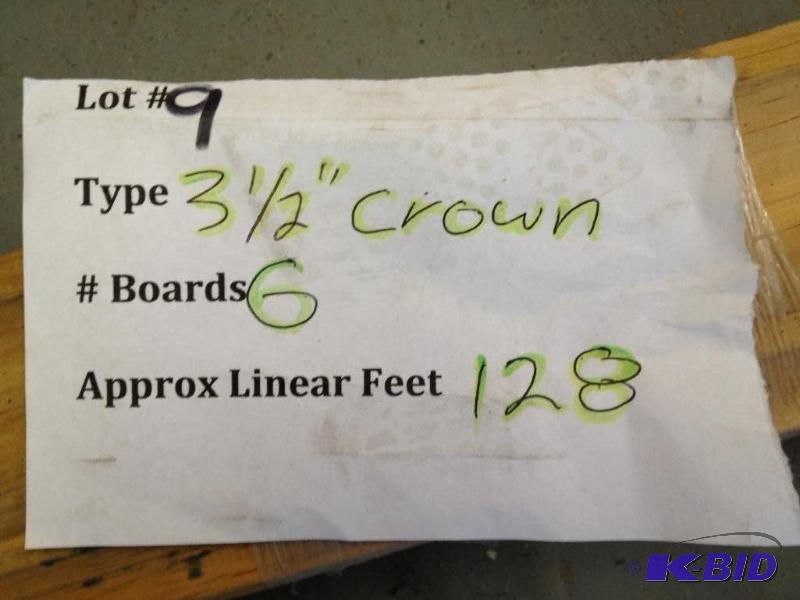 lot 9 image: 3 12" Crown Molding...