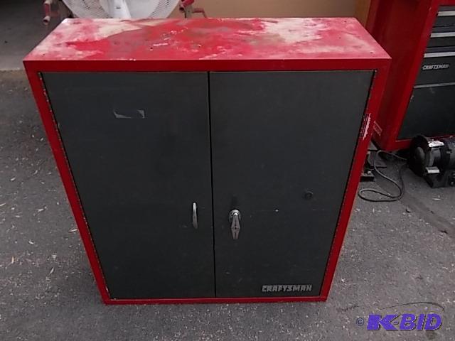 lot 14 image: Craftsman Wall Cabinet 30x11x34...