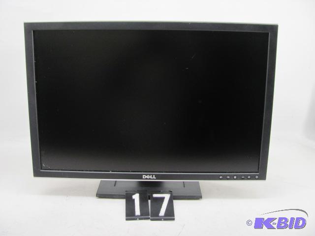 lot 17 image: Dell 2408wfpb 24" LCD monitor. This unit...