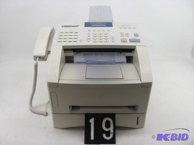 lot 19 image: Brother intellifaz 4100 fax. This unit has pr...