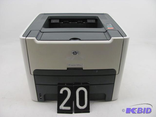 lot 20 image: HP laserjet 1320nw printer. This unit has pri...