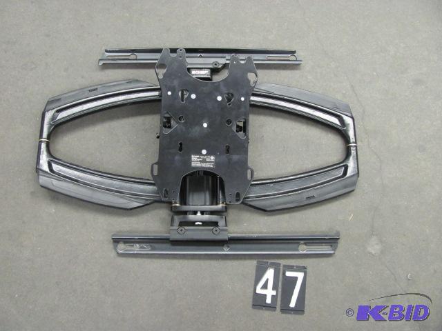lot 47 image: Adjustable TV wall mount. This unit is intend...