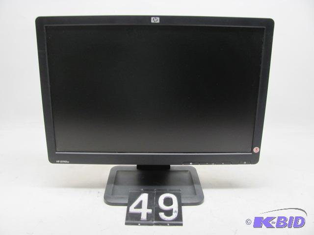 lot 49 image: HP Le1901w 19" LCD monitor. This unit is...
