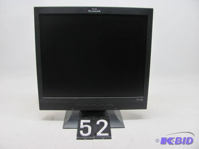 lot 52 image: Planar pl1700m 17" LCD monitor. This uni...