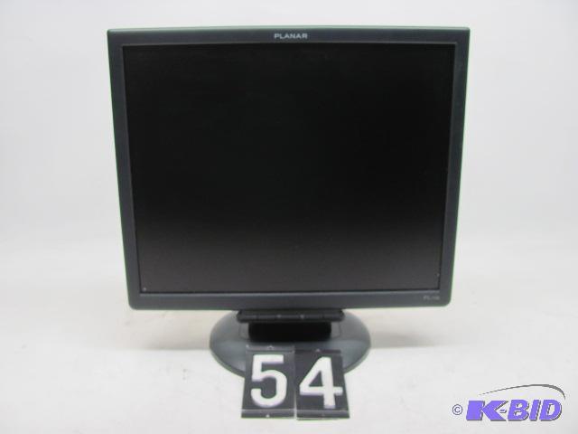 lot 54 image: Planar pl1700 17" LCD monitor. This unit...