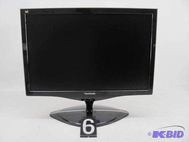 lot 6 image: Viewsonic VX1962wm 19" LCD monitor. This...