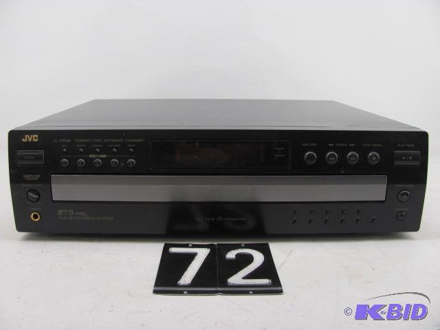 lot 72 image: JVC XL-FZ258 5 disk CD changer. This unit is ...