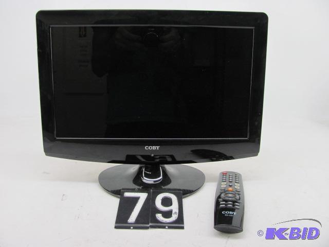 lot 79 image: Coby 1526 15" LED TV with remote. This u...