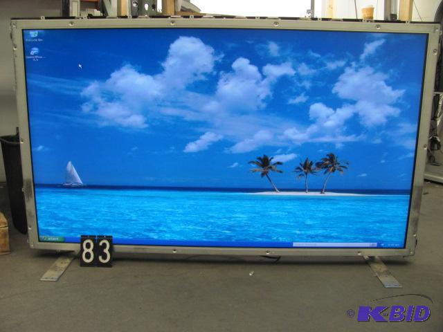 lot 83 image: NEC 5710 57" lcd monitor. This unit is a...
