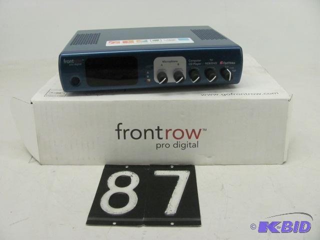 lot 87 image: Frontrow 940r pro digital receiver. This unit...