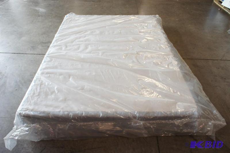 Queen Box Spring. MSRP $299. Dirt on plastic ...