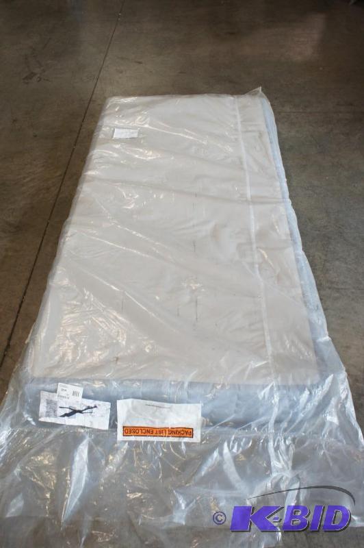 Twin Box Spring. MSRP $199. Dirt on plastic w...