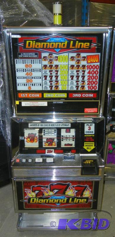 Bally 3 reel slot machine