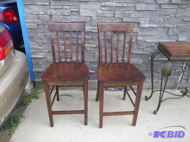 2 very nice wooden chairs...