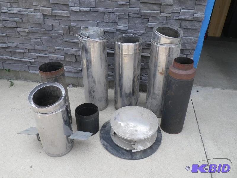 Stove pipe lot, most are double walled...