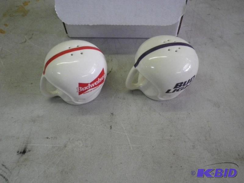 Budweiser salt and pepper shakers...