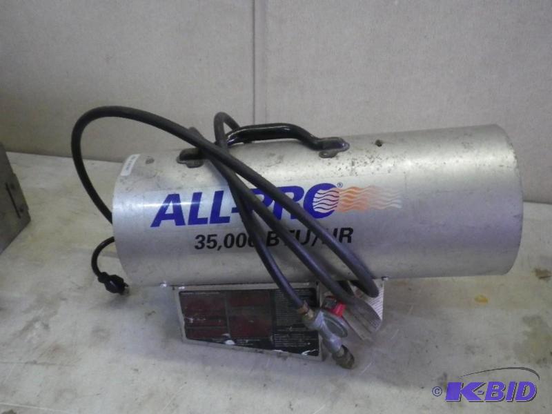All pro heater, LP...