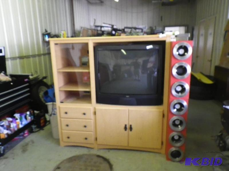 TV cabinet with TV...