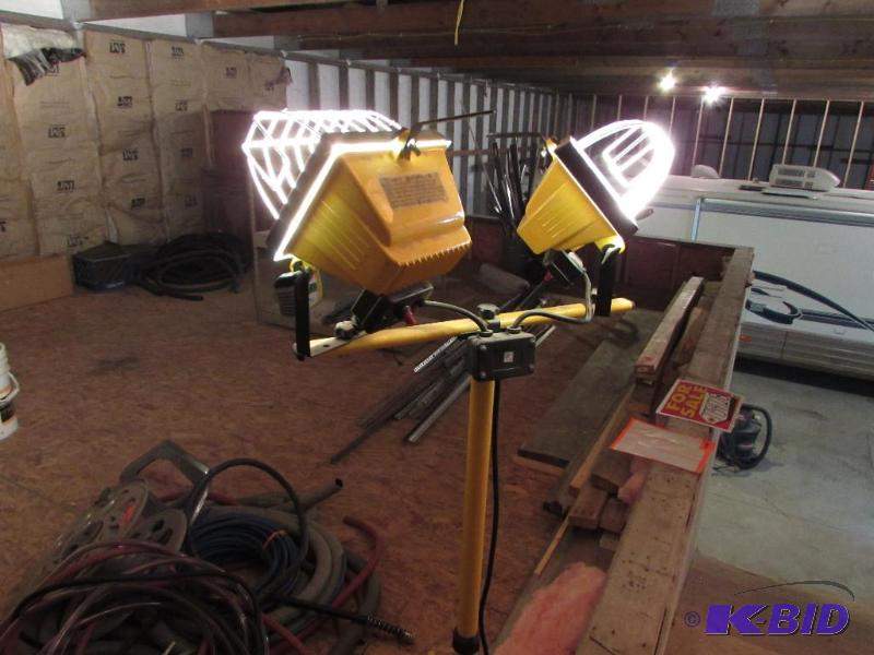 2 lights with stand