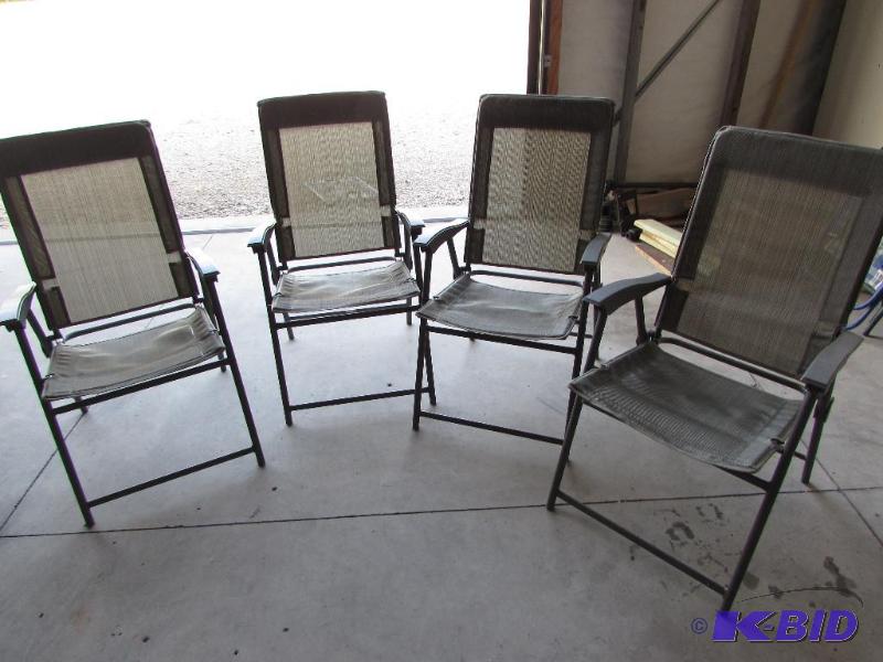 4 lawn chairs