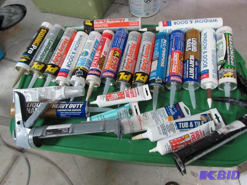 misc caulking items