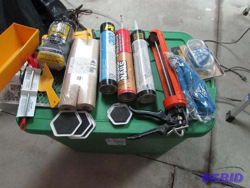misc caulking and painting