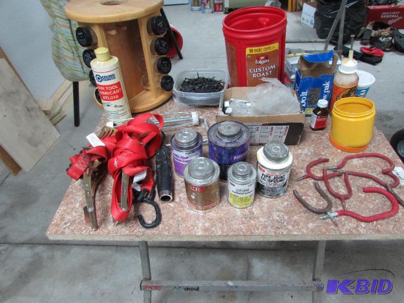 misc garage items