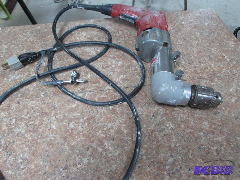 half inch Milwaukee angle drill