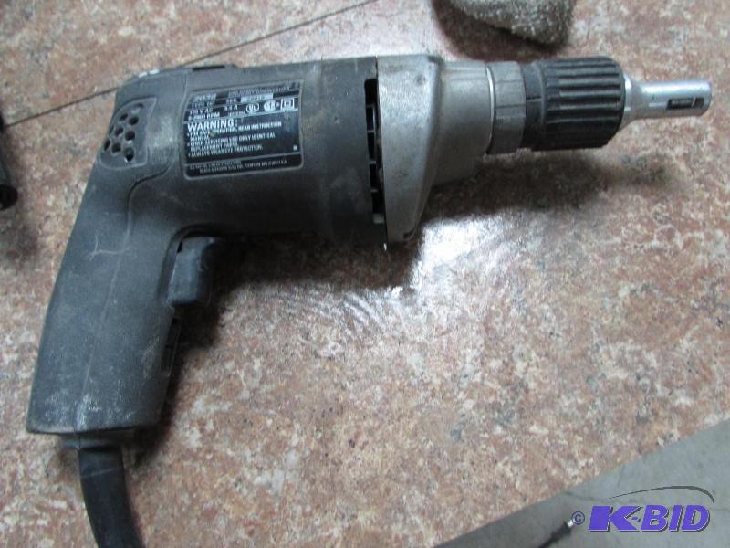 Black and Decker screw gun