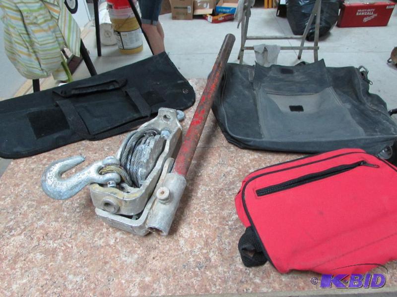 come along with cable, 3 carrying bags