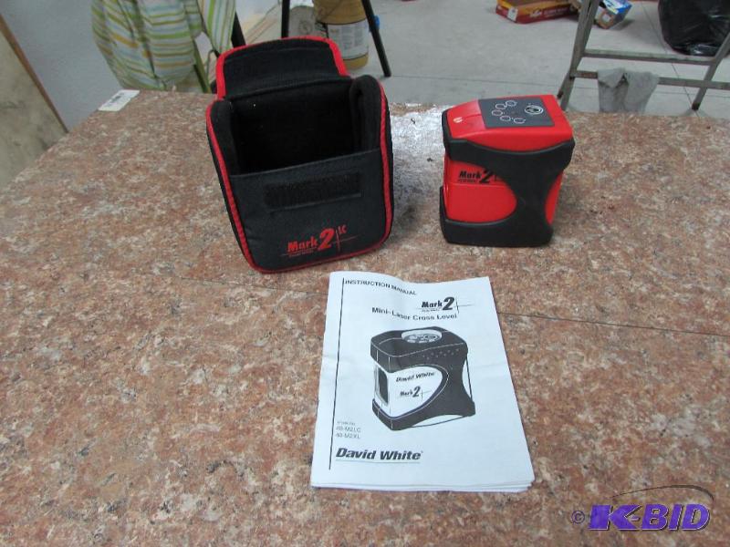 David White Mark 2 mini laser with case