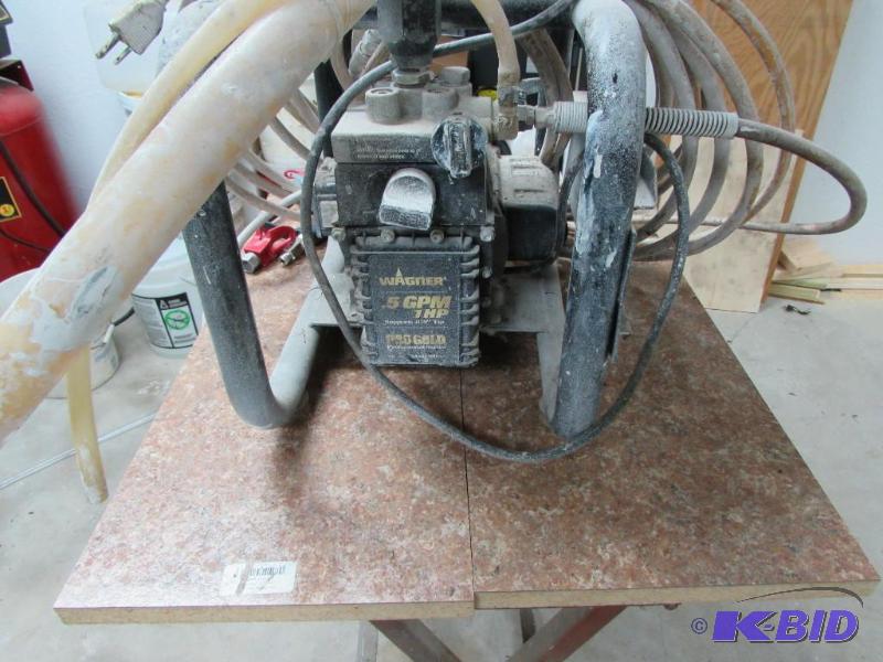 Wagner pro series, 5 gpm 1 hp electric paint sprayer