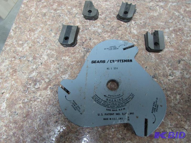 Craftsman groove cutter, 4 different cuts