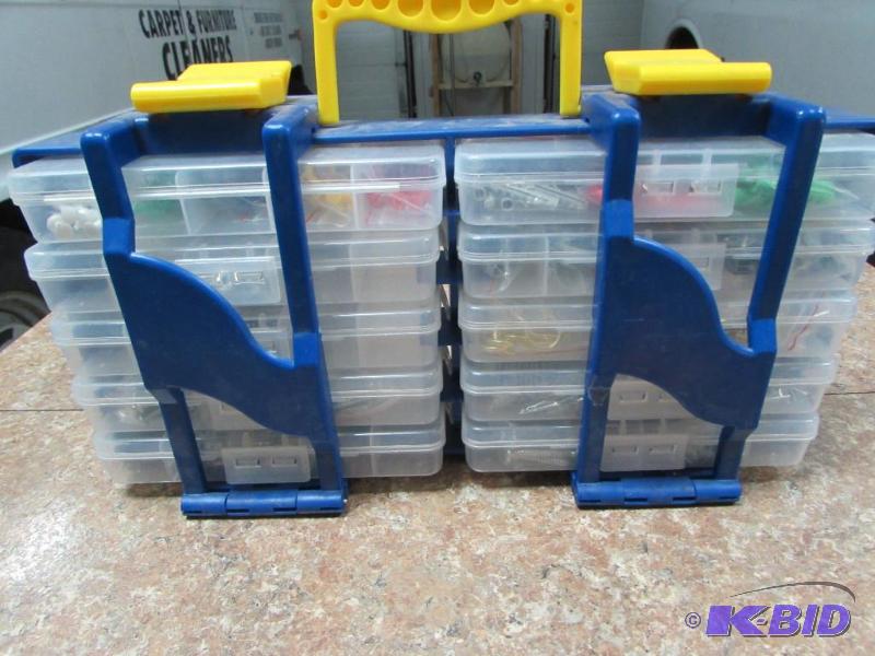 lots of misc items with carrying case