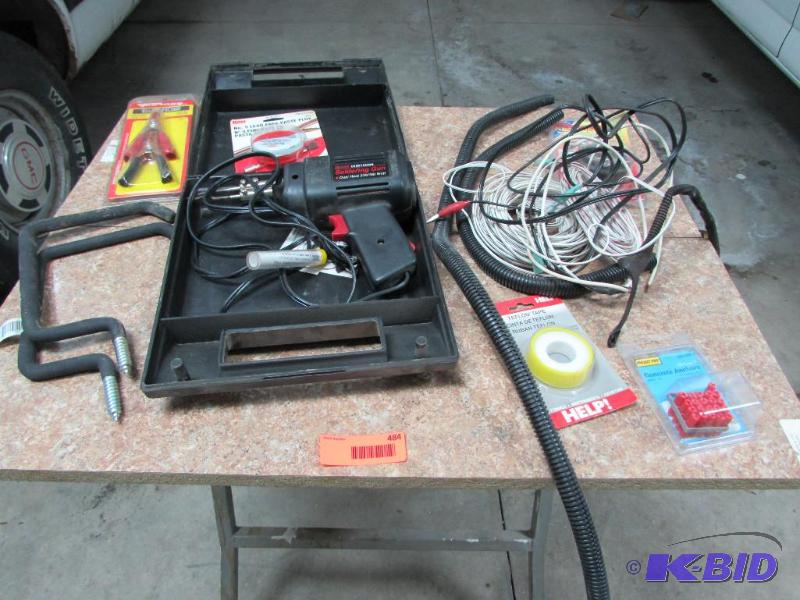 Craftsman soldering gun and misc