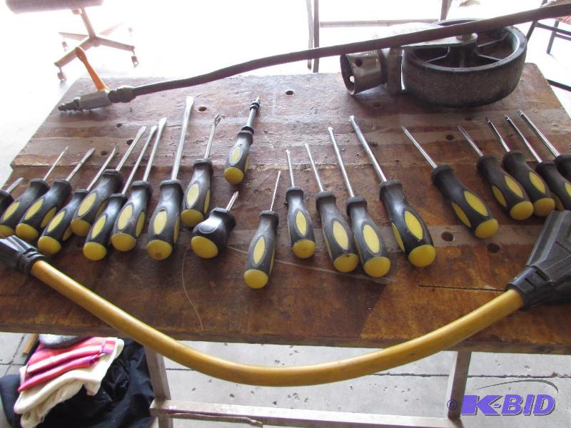 screw drivers and misc