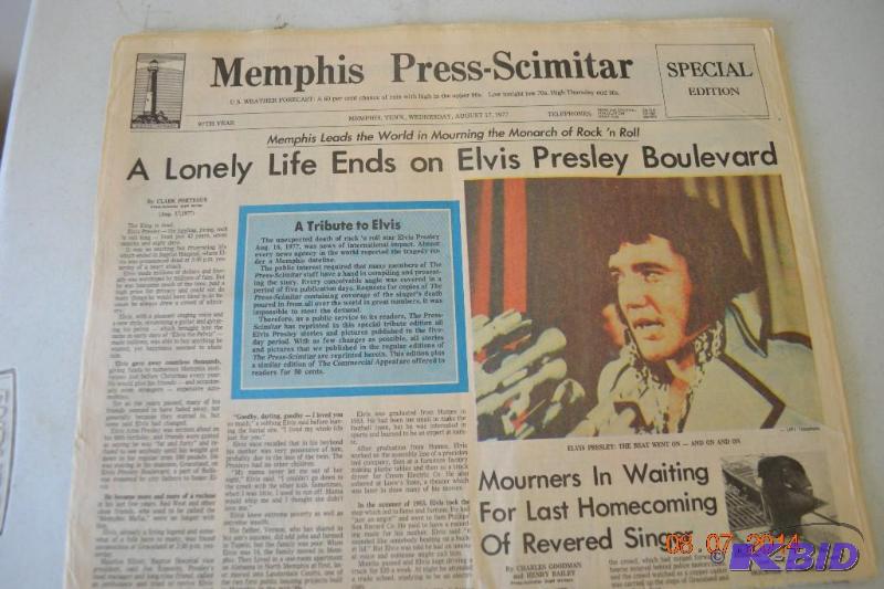 Elvis Presley Memorabilia
