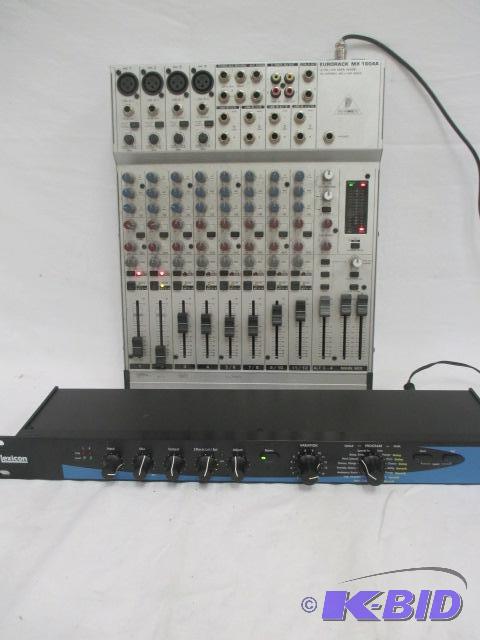 Behringer Eurorack and Lexicon mpx 110
