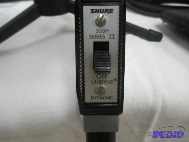SHURE and Audio Technica microphones