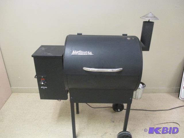Traeger pellet fired bbq
