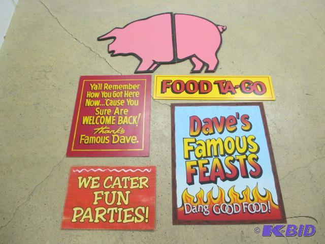 Restaurant advertising- Famous Daves
