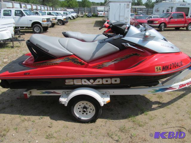 2003 Bombardier GTX 4 Tec Super Charges  Vin...