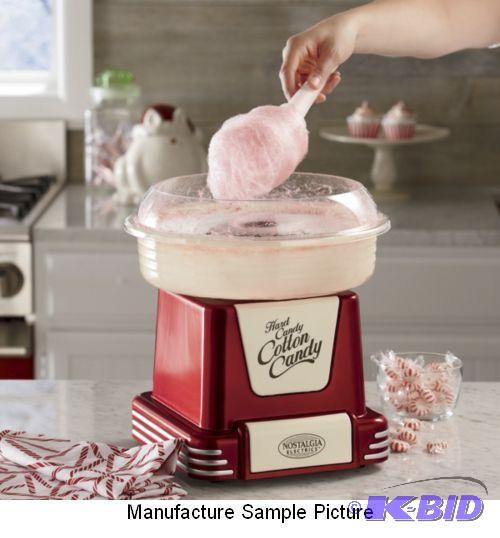 lot 10 image: Nostalgia Electrics Cotton Candy Maker - The ...