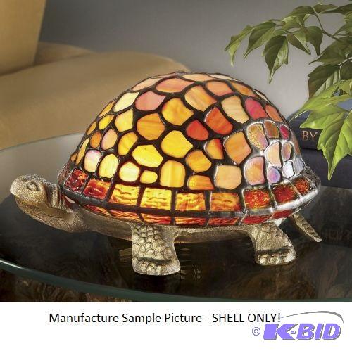 lot 111 image: Stained Glass&nbspTurtle Shell - JUST THE SH...