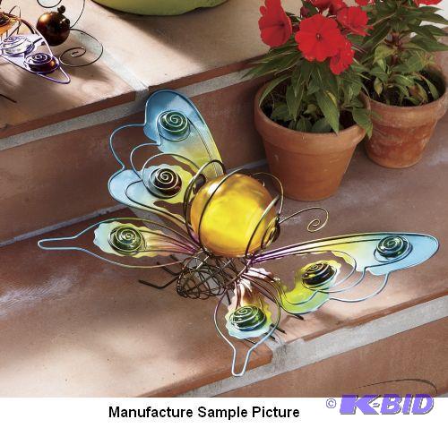 lot 163 image: Solar Butterfly - A fantastic mix of glass, w...