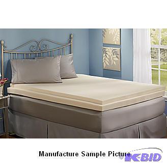 lot 179 image: Memory Foam Topper -&nbspMemory Foam Topper ...