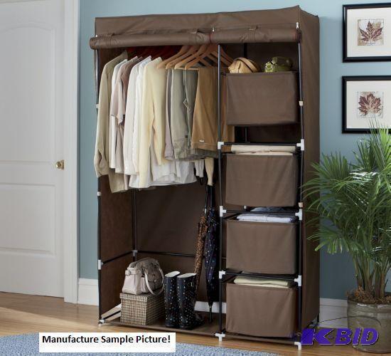 lot 183 image: Dark Brown Storage Closet - Got stuff Tuck i...