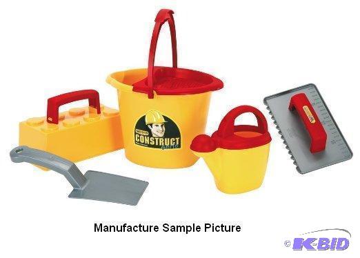 lot 198 image: Kids Plastic ConcreteCement Workers Toys - W...