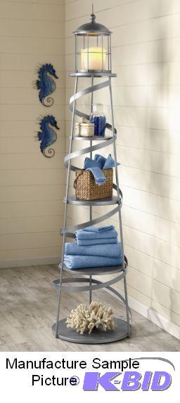lot 58 image: Alexandria Lighthouse Shelf - Its five shelve...